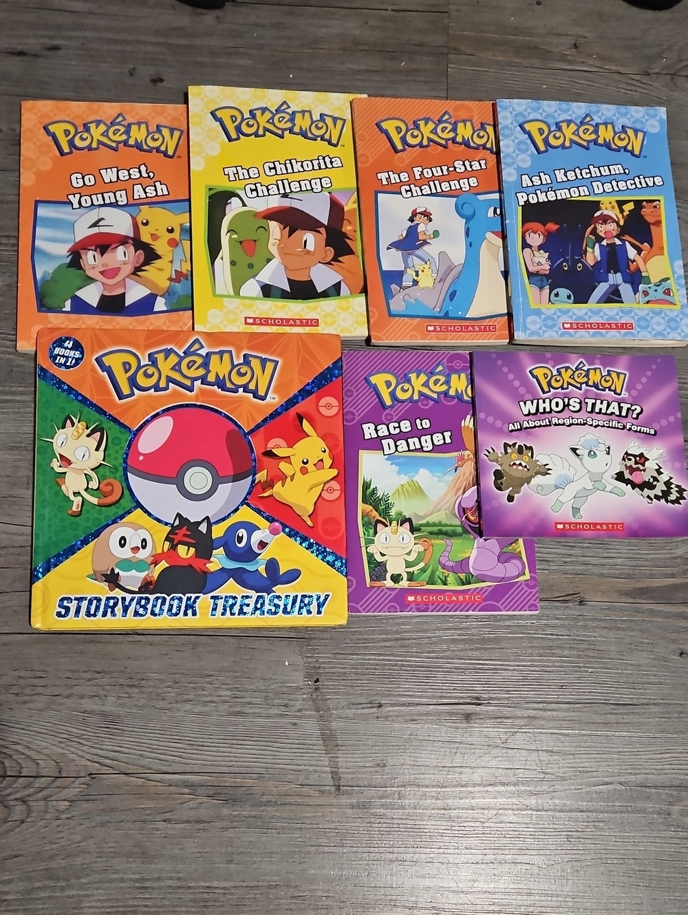 Pokémon Kids Storybook Collection - Pokémon Brand - 7 Books Included